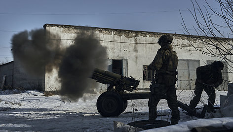 Ukrainos pajėgos fronte sektoriuje šalia Adijivkos