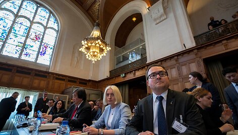 Ukrainos užsienio reikalų ministerijos ambasadorius ypatingiems pavedimams Antonas Korynevičius Hagoje