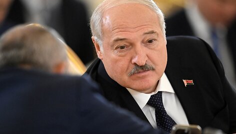 Baltarusijos autoritarinis prezidentas Aliaksandras Luka&scaron;enka