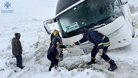 Pūgos padariniai Ukrainoje