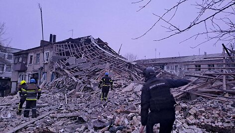Rusijos ap&scaron;audymo padariniai Ukrainoje