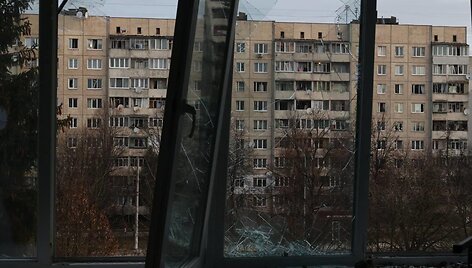 Rusijos ap&scaron;audymo padariniai Ukrainoje