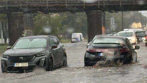 Audros padariniai Latvijoje