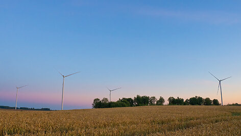 &bdquo;Ignitis Renewables&ldquo; statomas didžiausias Lietuvoje vėjo elektrinių parkas Kelmės rajone