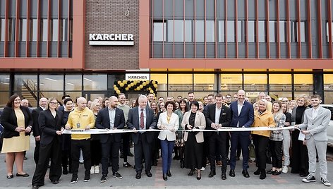 Naujame „Karcher“ centre Klaipėdoje pristatyti moderniausi valymo sprendimai