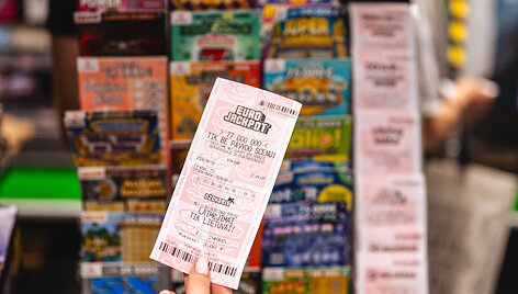 Ry&scaron;kiausiu laimėjimu tapo Kėdainiuose pirkto &bdquo;Eurojackpot&ldquo; bilieto sėkmė