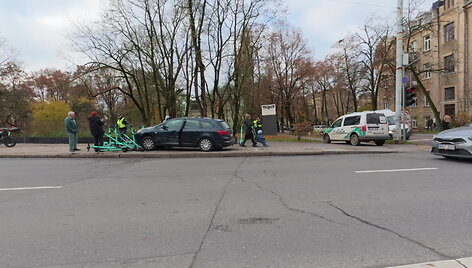 avarija-vilniuje-uzvaziavo-ant-paspirtuku