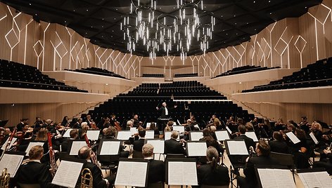 LVSO koncertų salė atveria duris: paskelbtas atidarymo koncertas