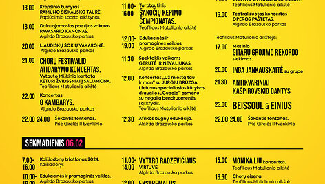 Festivalis &bdquo;Kas čia daros?!&ldquo; Kai&scaron;iadoryse. 