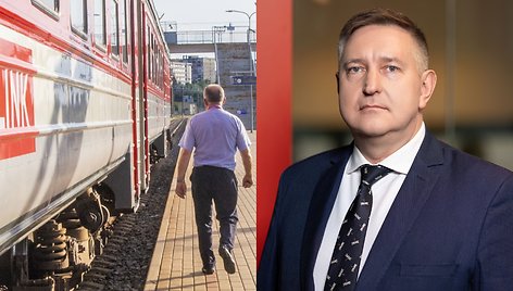 Geležinkelis / LTG grupės Rail Baltica Lietuva direktorius Arenijus Jackus