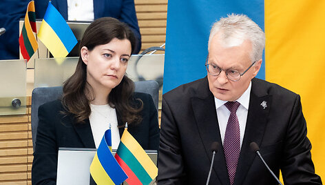 Monika Navickienė ir Gitanas Nausėda