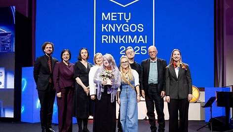 Akcijos &bdquo;Metų knygos rinkimai&ldquo; akimirka