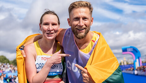 Beveik nematanti maratonininkė Au&scaron;ra Garunk&scaron;nytė: &bdquo;Svarbiausia &ndash; žmonės, kurie gali kovoti kartu&ldquo; 