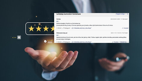 Atsiliepimai apie įmones internete