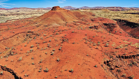 Vakarų AuAustralijoje esantis Pilbaros kratonas sudarytas i&scaron; uolienų, kurioms yra 3,5 milijardo metų.