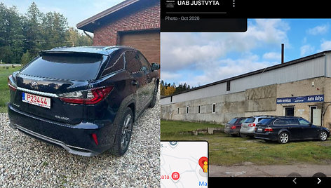 Pirko automobilį Lexus RX450h, liko be nieko