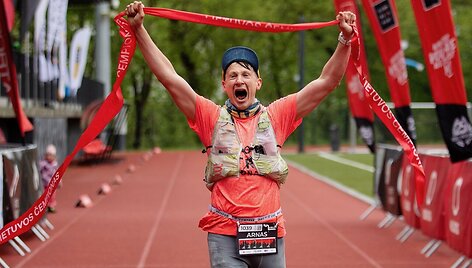 &bdquo;Vilnius Trail Run&ldquo;: prakiuręs dangus netrukdė bėgikams gerinti trasų rekordus
