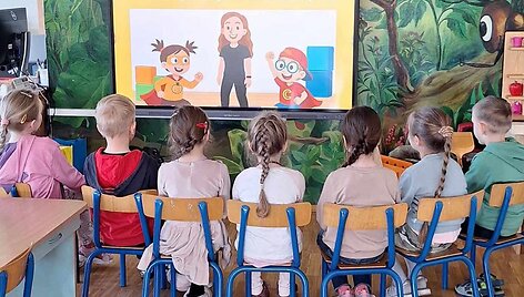 Sveikų skonių kelionę vainikavo įtraukianti viktorina: žinių apie sveikatai palankius maisto produktus &scaron;alies vaikams nepristigo