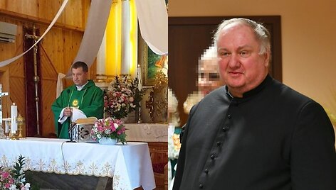 Kunigas Ry&scaron;ardas Peciunas ir Kunigas Tadas &Scaron;vedavičius