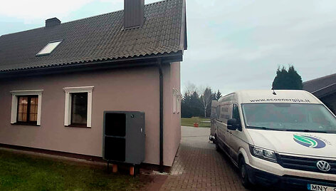 Už &scaron;ilumą nori mokėti mažiau: senus katilus gyventojai keičia &scaron;ilumos siurbliais, o su dotacijomis įrangai sutaupo net iki 90%