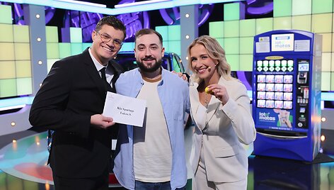 Dviguba sėkmė: tą pačią dieną &bdquo;Teleloto&ldquo; žaidėjas laimėjo ir studijoje, ir namuose