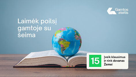 Konkursas: &bdquo;Kiek žinai apie Žemę?&ldquo;