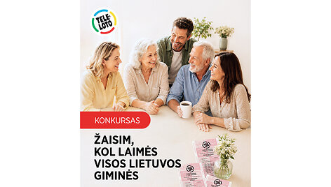 KONKURSAS. Žaisim, kol laimės visos Lietuvos giminės &ndash; pasidalinkite, ką esate laimėję ir gaukite dovaną