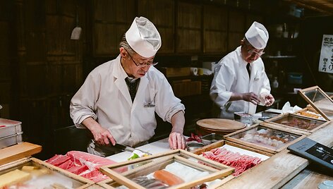 Japonų virtuvės meistrai