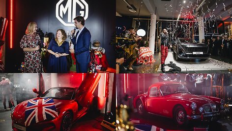 Įspūdinga &scaron;ventė Vilniuje: MG bendruomenė minėjo 1000-ąjį automobilį