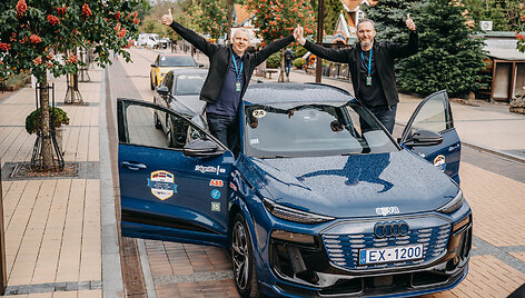 &bdquo;Ignitis ON&ldquo; elektromobilių lenktynėse &ndash; medalių lietus &bdquo;Audi&ldquo; komandoms