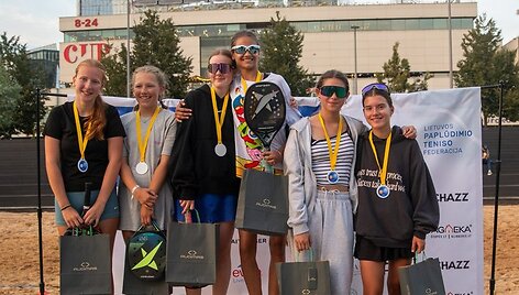 Lietuvos paplūdimio teniso čempionate nestigo atkaklių kovų ir staigmenų
