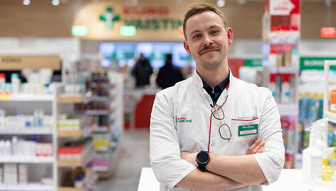 &bdquo;Eurovaistinės&ldquo; vaistininkas Mindaugas Rutalė