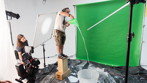 M1 PENO reklamos filmavimo užkulisiai