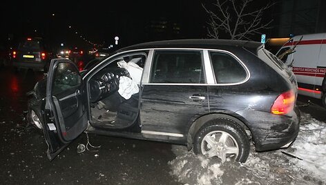 Sudaužytas &bdquo;Porsche&ldquo;