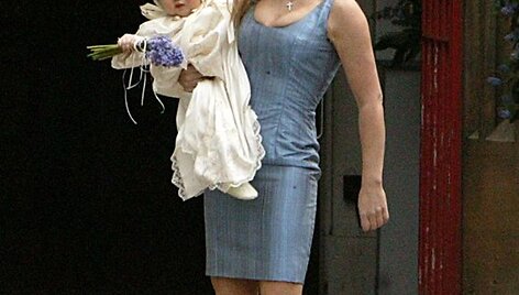 Geri Halliwell su dukra