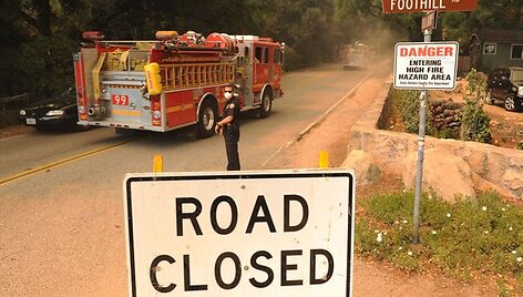 Uždaryti visi keliai.