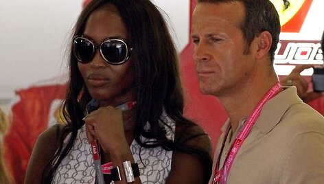 Britų modelis Naomi Campbell ir rusų billionierius Vladimiras Doroninas.