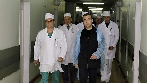 Rusijos prezidentas Dmitrijus Medvedevas