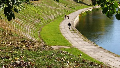 Vilnius nusidažė geltonai