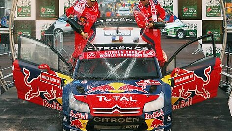 Sebastienas Loebas and Danielas Elenas valo ma&scaron;iną 