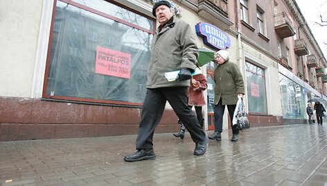 Parduotuvės Klaipėdoje tu&scaron;tėja