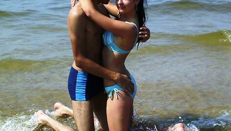 Bikini porelė Ieva ir Andrius
