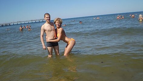 Bikini porelė Ineta ir Saulius