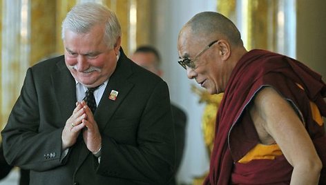 Dalai Lama ir Lechas Walesa