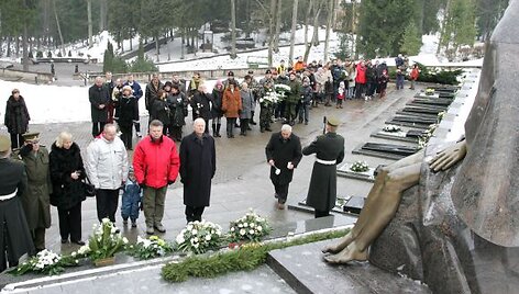 Sausio 13-osios aukų pagerbimo ceremonija