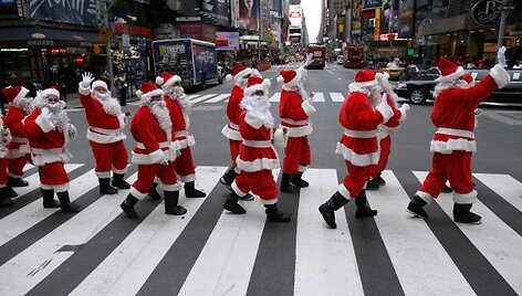 Santa Klausų maratonas Sidnėjuje