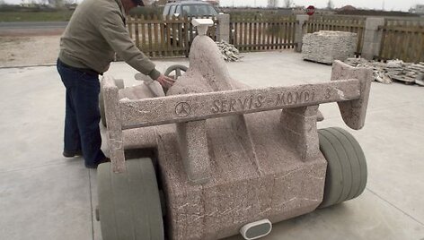 Akmeninis F1 McLaren-Mercedes