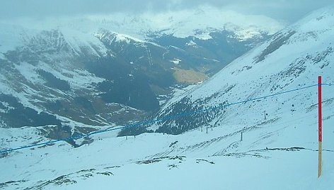 Slidinėjimas Zillertalyje, ant Hintertuxer Gletscher  ledyno