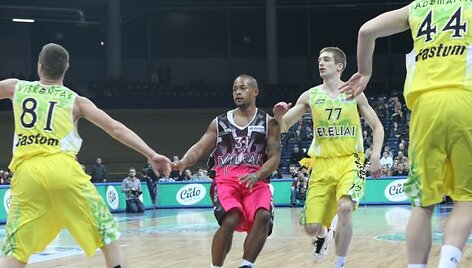 &bdquo;Vilkų&ldquo; įžaidėjas Rashaunas Broadusas (Marijampolės &bdquo;Sūduva&ldquo;)