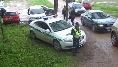 Policija Burbi&scaron;kėse